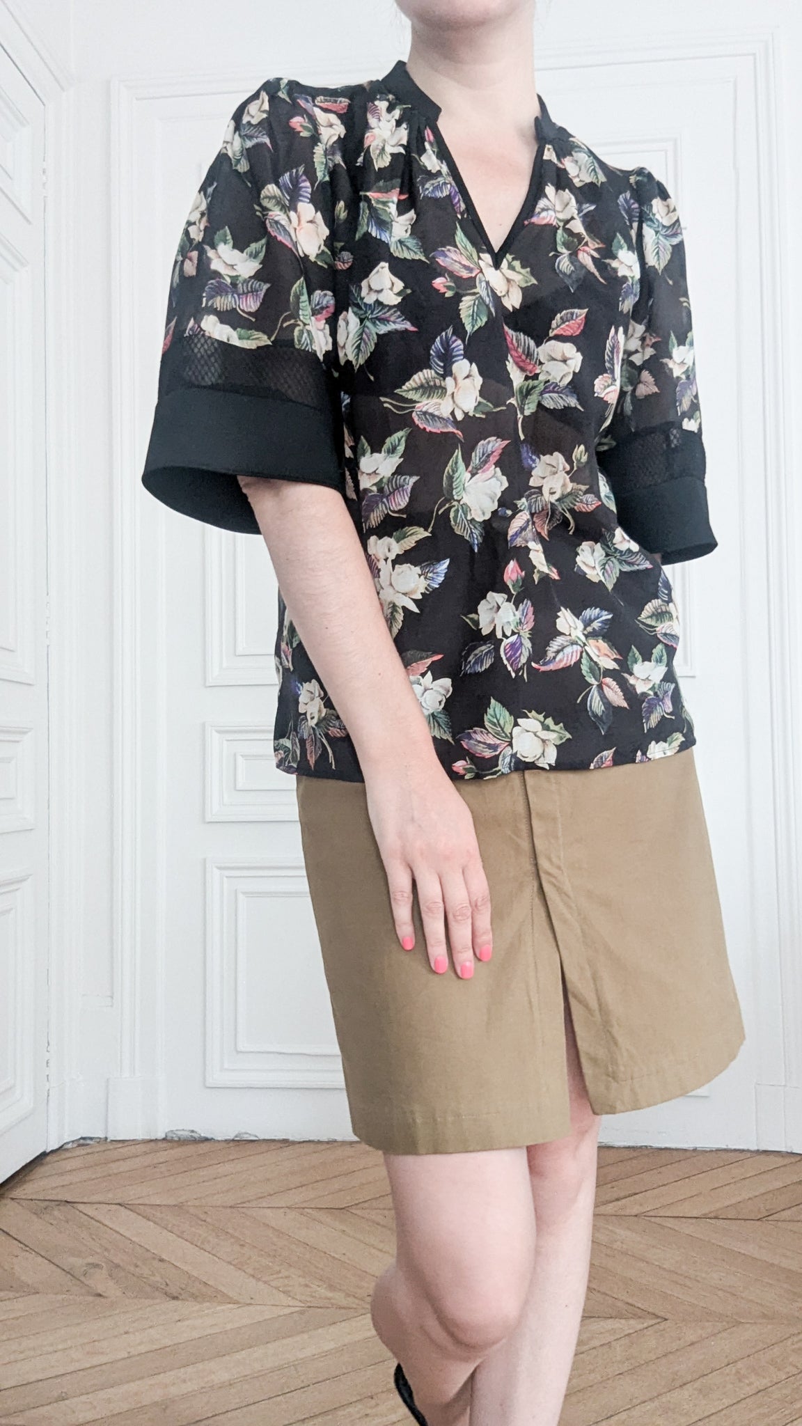 The Floral Malina Shirt