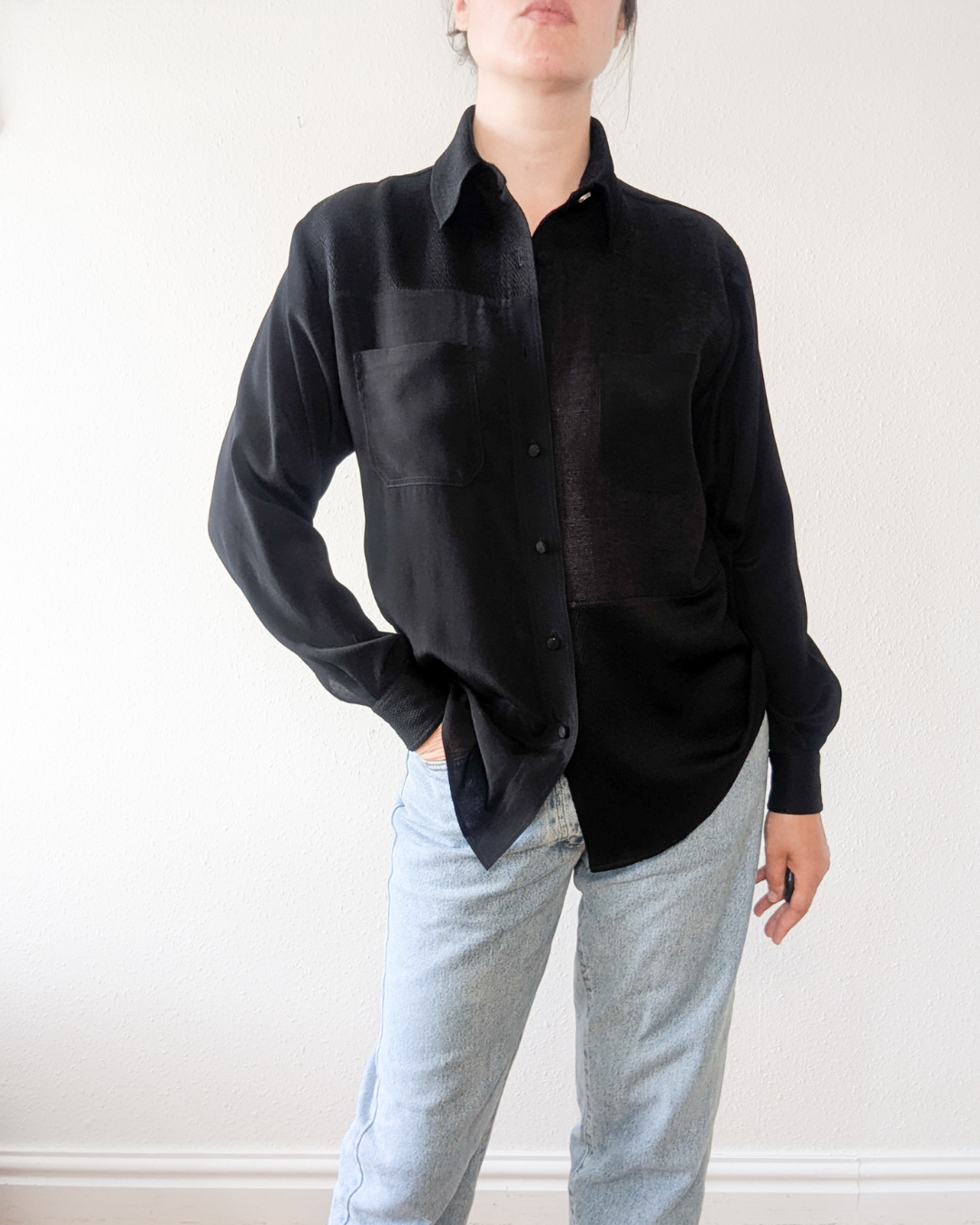 The Black Lauren Shirt