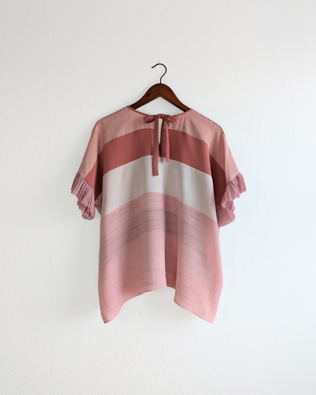 The Rosebud Pink Magdalena Top