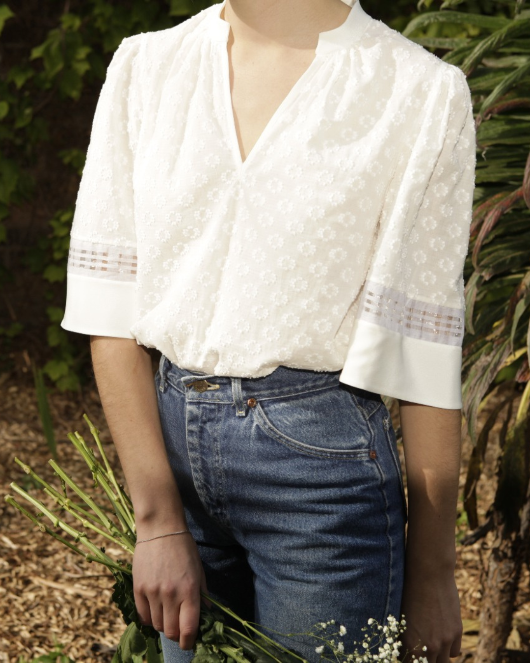 The Ivory Malina Top
